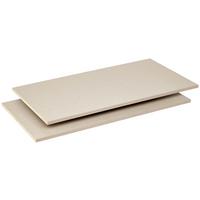 EINLEGEBODENSET Grau B: 90cm - Grau, MODERN, Holzwerkstoff (90/1,6/45cm) - Rauch Möbel