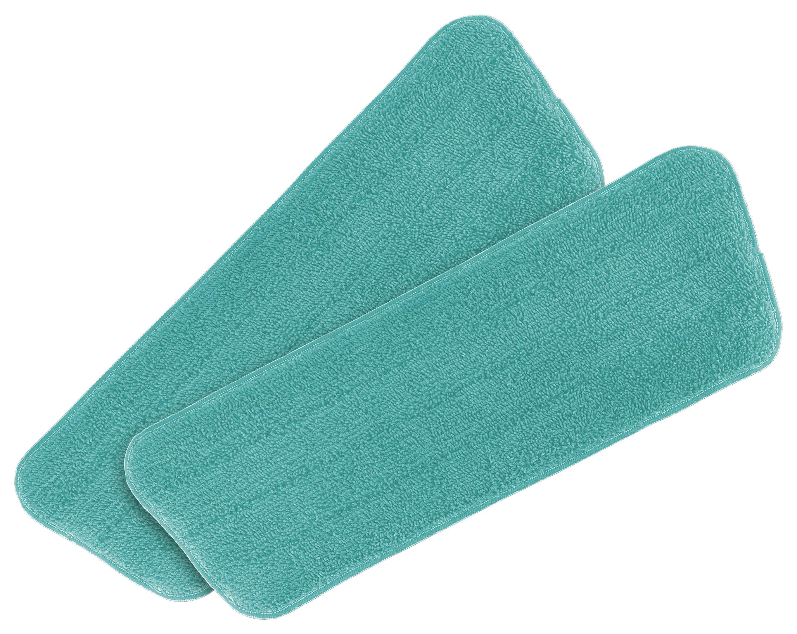 Bodentuch Cleanmaxx Polyester Türkis 1 Stk Saugstark - Türkis, Basics, Textil (42/14,8/1,2cm)