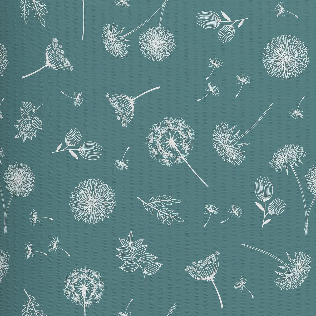 Posteľná bielizeň Pusteblume, 70/90 140/200cm - modrá, Konventionell, textil (140/200cm) - Modern Living