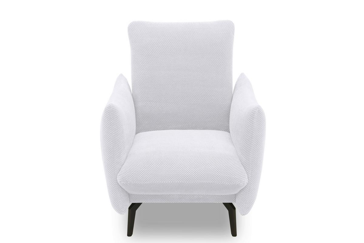 Sessel Silberfarben B: 85 Cm - Silberfarben/Schwarz, Design, Textil (85/102/95cm) - MID.YOU