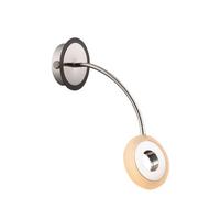 LED-Wandleuchte 21-62628 Arm - Schwarz, KONVENTIONELL, Metall (22/10/22cm)