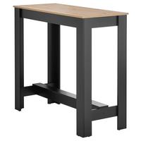 Bartisch Modesto - Schwarz/Eiche Artisan, MODERN, Holzwerkstoff (115/50/103cm) - MID.YOU