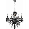 Závesná lampa Isabella 149cm, 40 Watt - chrómová/tmavosivá, Romantik / Landhaus, kov/plast (149cm) - Mömax