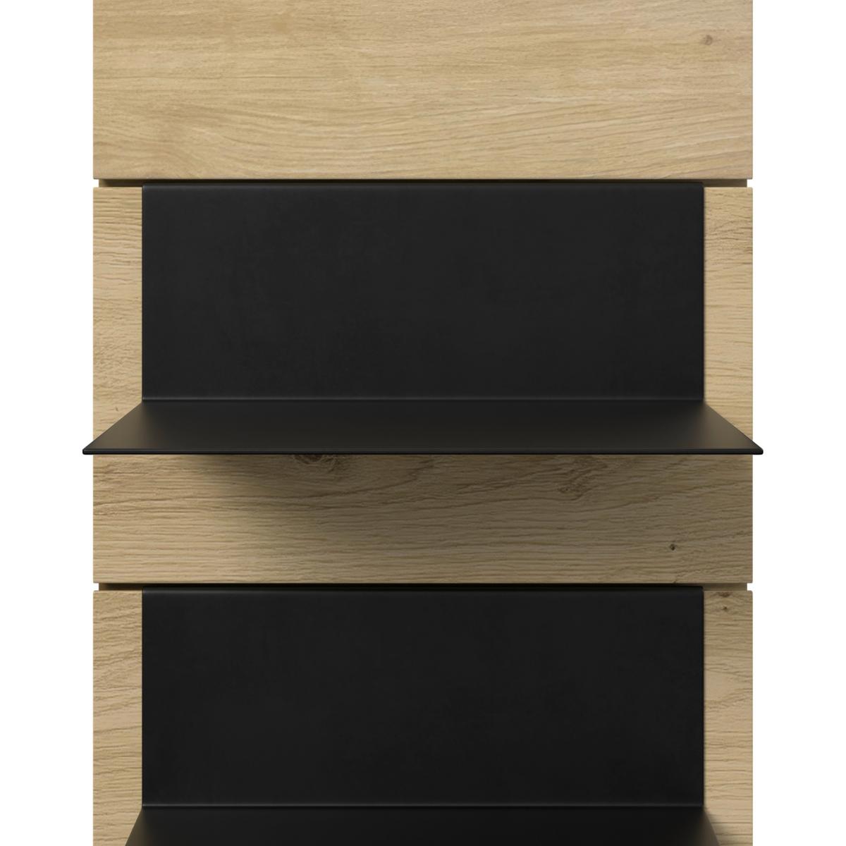 Wandboard Darius Eiche Artisan Dekor - Eiche Artisan, Trend (25/91,5/15,7cm)