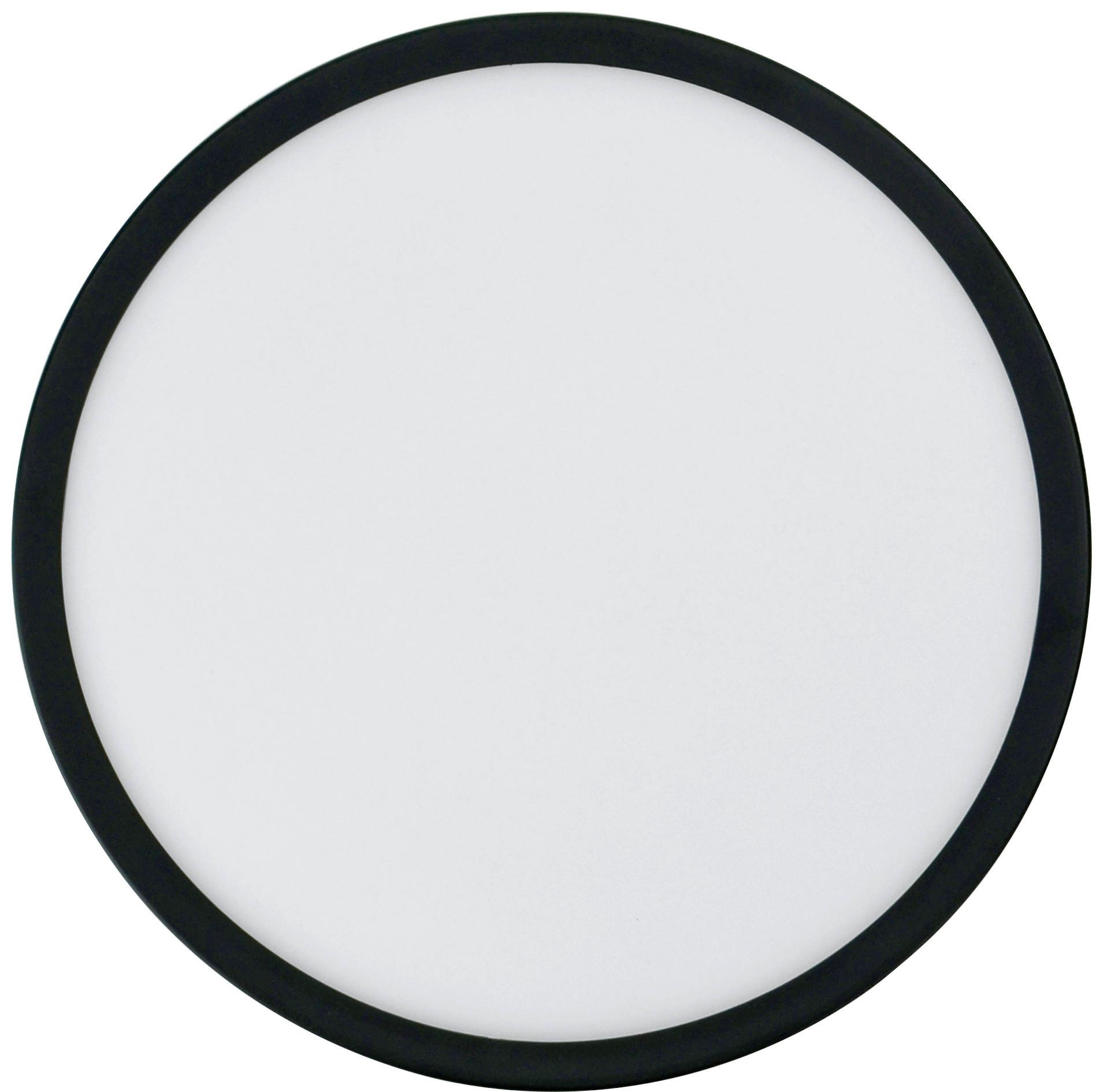 Led-paneel 2459510201996 Twice² - Schwarz, Basics, Kunststoff (33/2.5cm)