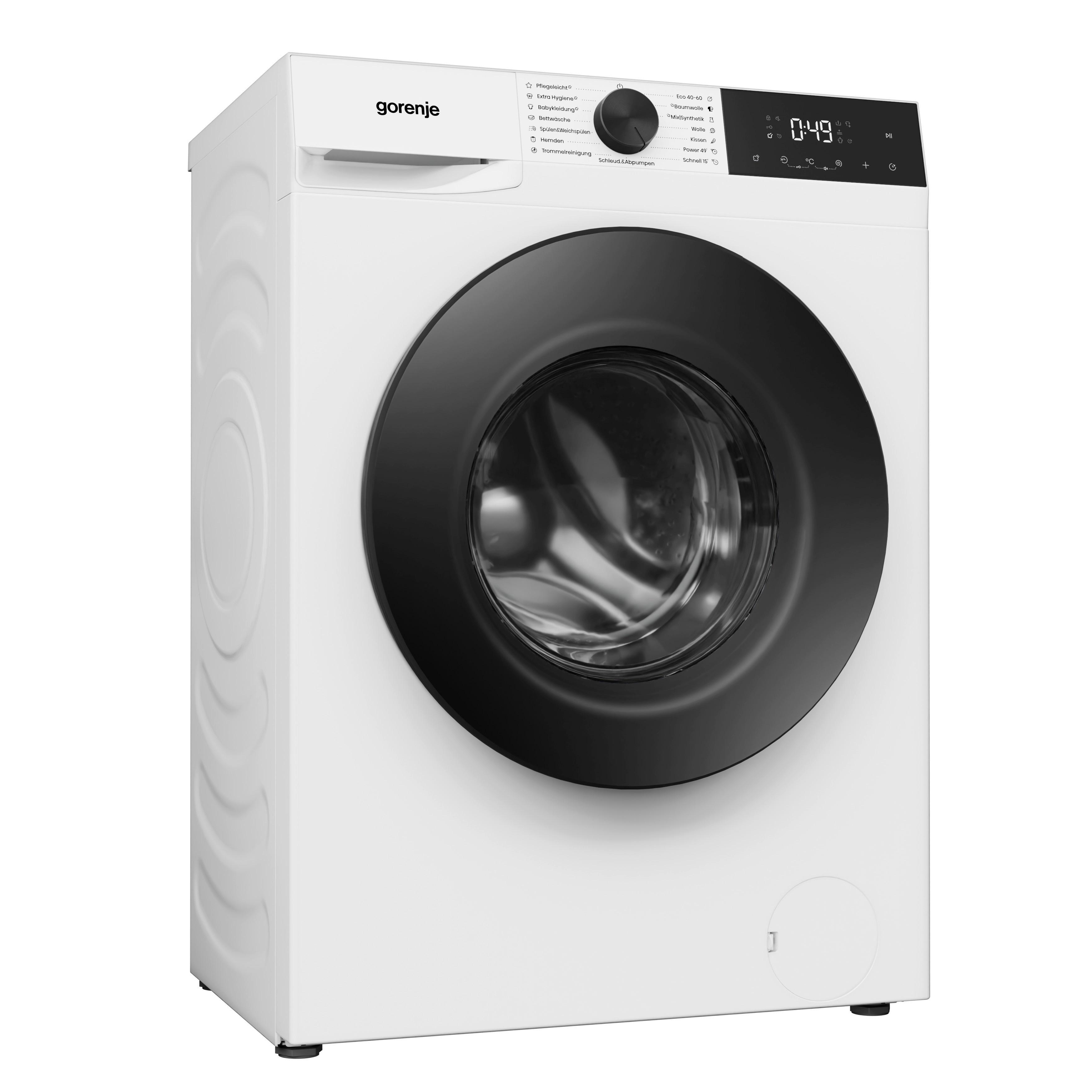 Waschmaschine WG2PS94A1P2/AT Füllmenge ca. 9k, EEKL: A - Weiß, Basics, Kunststoff/Metall (59,5/84,5/47cm) - Gorenje