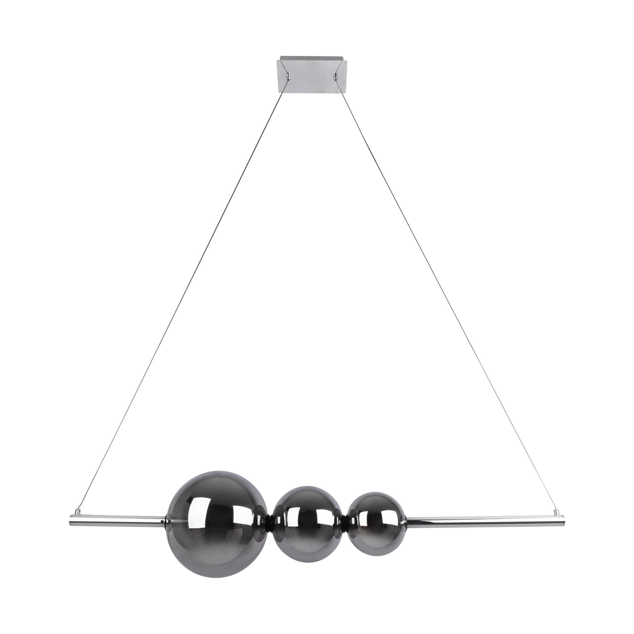 LED-Pendelleuchte 6143742 Nova - Design, Glas/Metall (125,3/25/150cm) - Näve