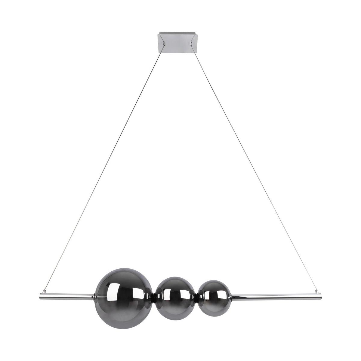 LED-Pendelleuchte 6143742 Nova - Design, Glas/Metall (125,3/25/150cm) - Näve