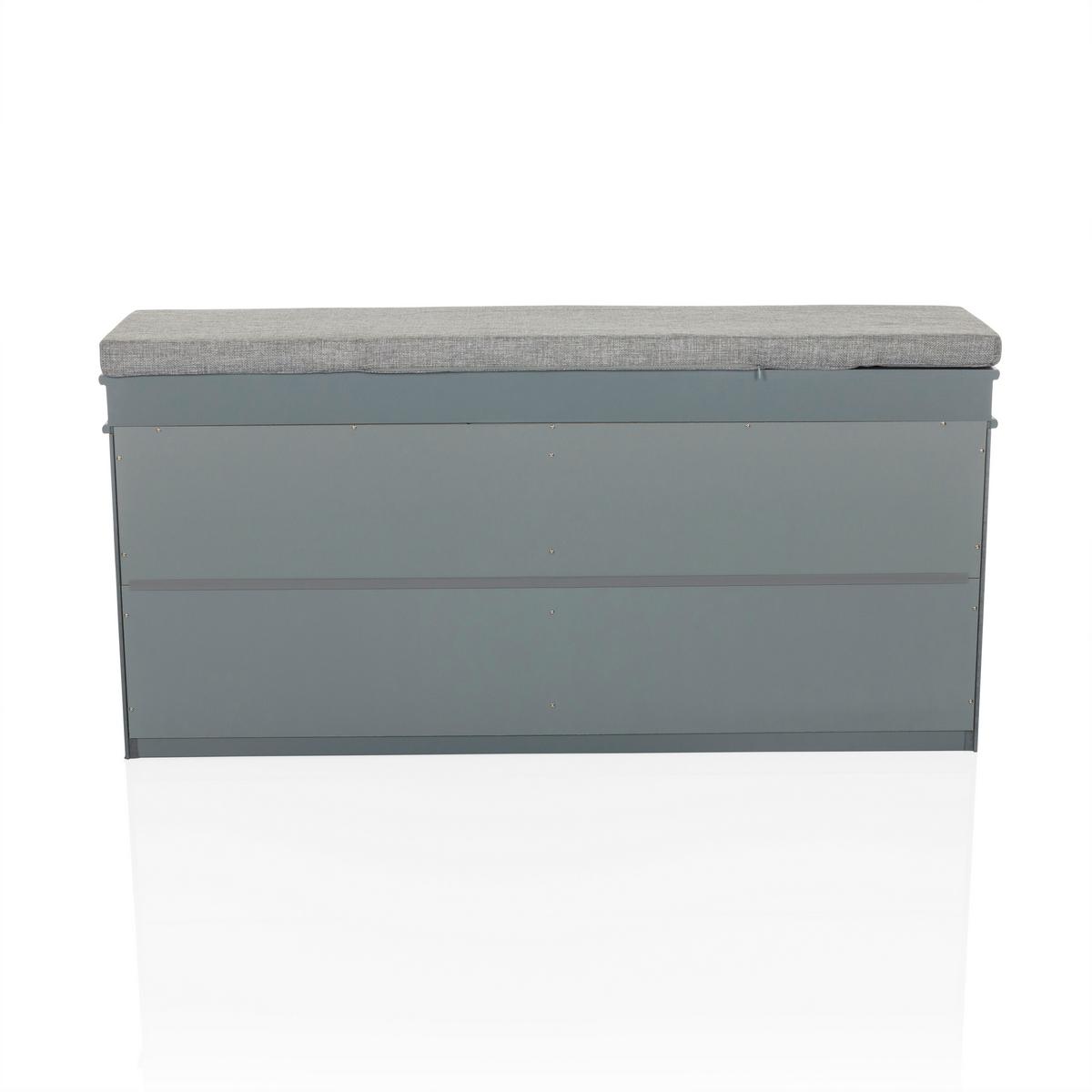 Schuhschrank Estha Grau B: 104cm - Grau, MODERN, Holzwerkstoff (104/52/24cm) - MID.YOU