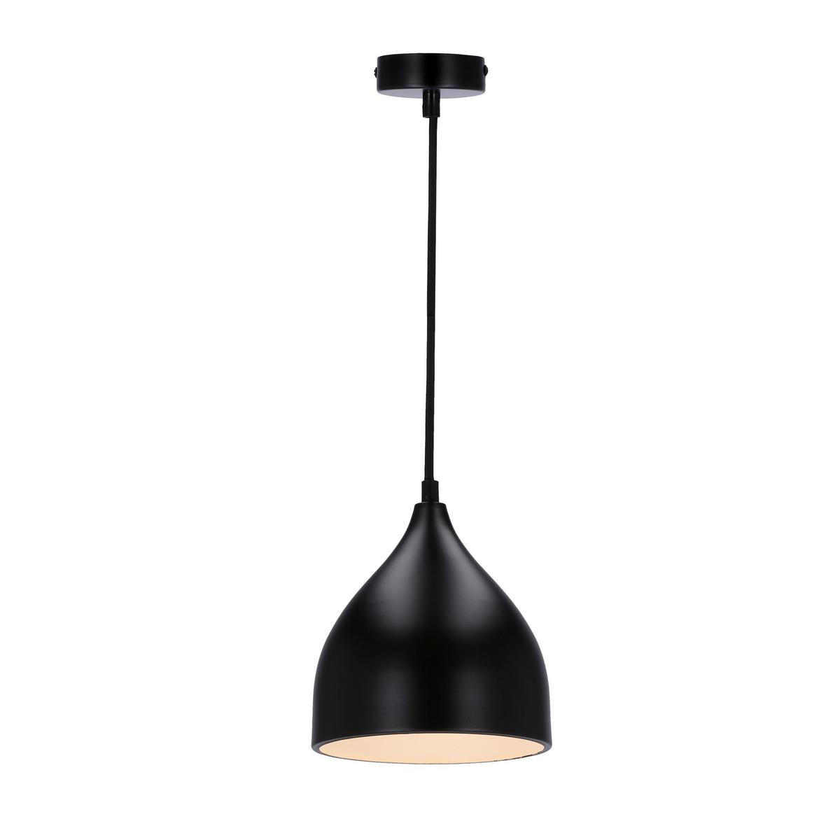 Hängeleuchte 50101268 - Schwarz, Basics, Metall (31/17/90cm)