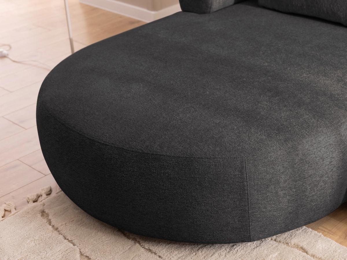 Xxl-sessel Ferro Schwarz B: 122 Cm - Schwarz, Design, Textil (122/76/156cm) - Livetastic