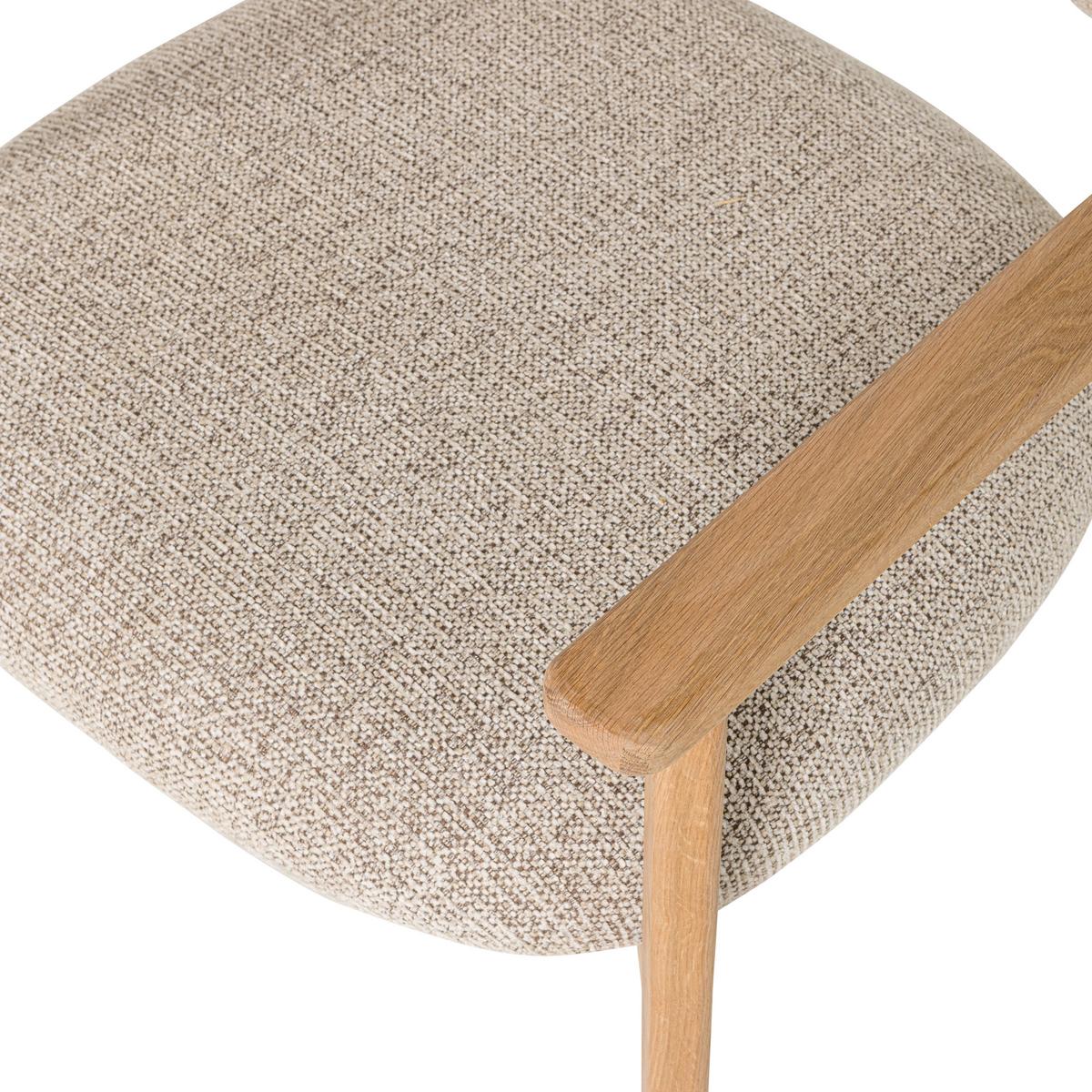 Sessel Udar Naturfarben B: 68cm - Naturfarben, Design, Holz/Textil (68/76/75cm) - Livetastic