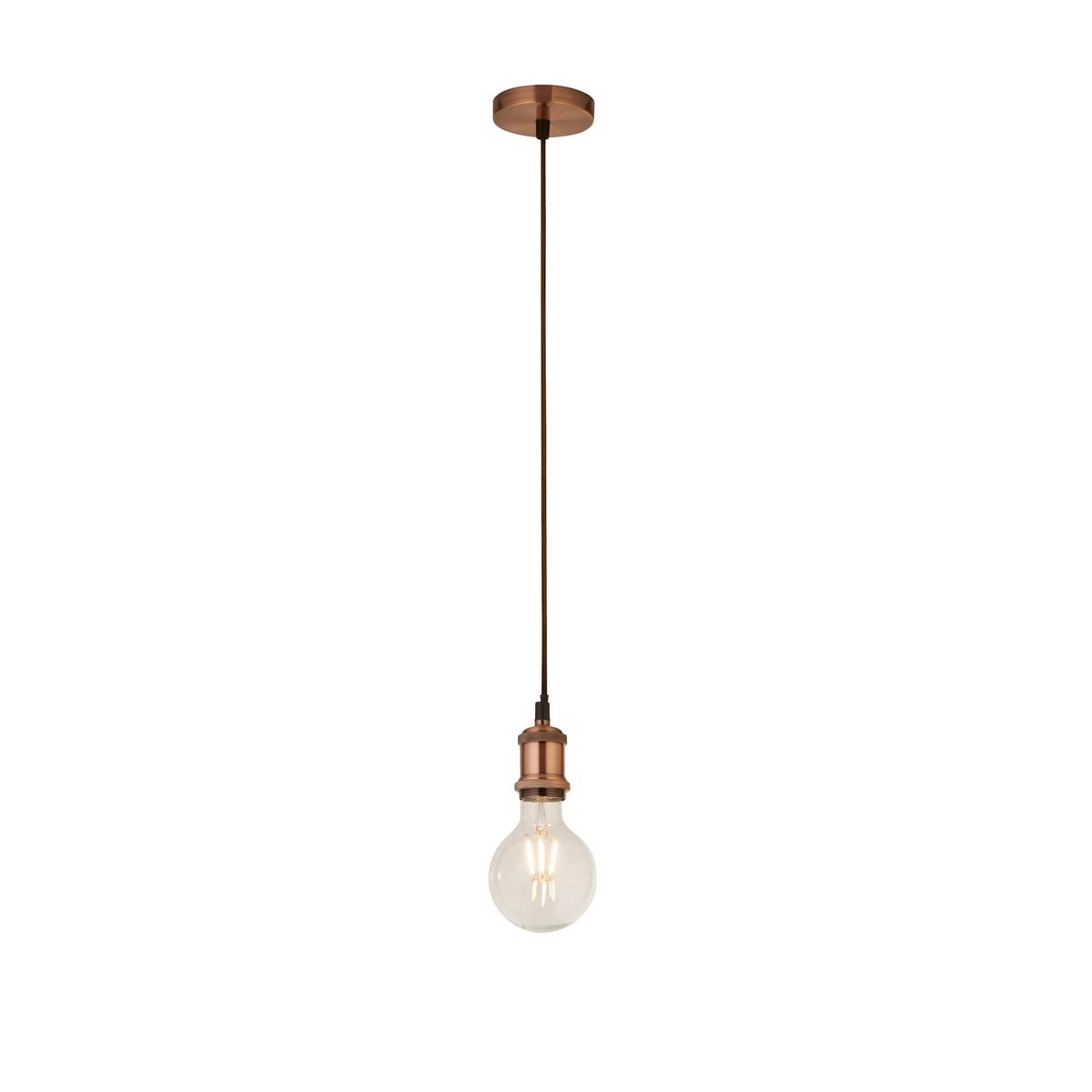 Pendelleuchte 7461cu Suspension - Kupferfarben, KONVENTIONELL, Metall (9,8/300cm)