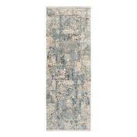 Teppich Läufer Multicolor Avignon 80x250 cm - Blau/Grau, Design, Textil (80/250cm) - Dieter Knoll