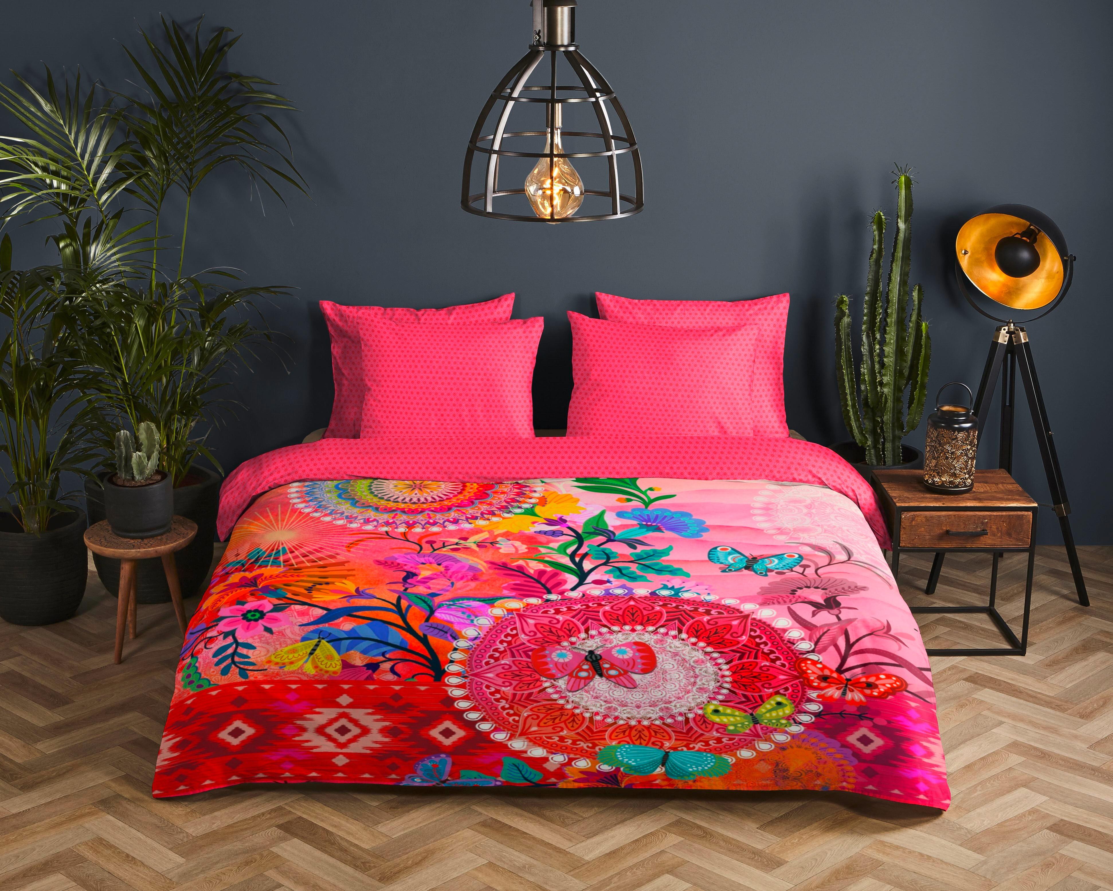 Bettwäsche Giselah Multicolor 140x200 cm - Multicolor, Trend, Textil (140/200cm)