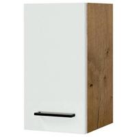 Küchenoberschrank Avila Eichefarben/Magnolie B: 30 cm - Eichefarben/Magnolie, KONVENTIONELL, Holzwerkstoff (30/54,8/32cm) - FlexWell