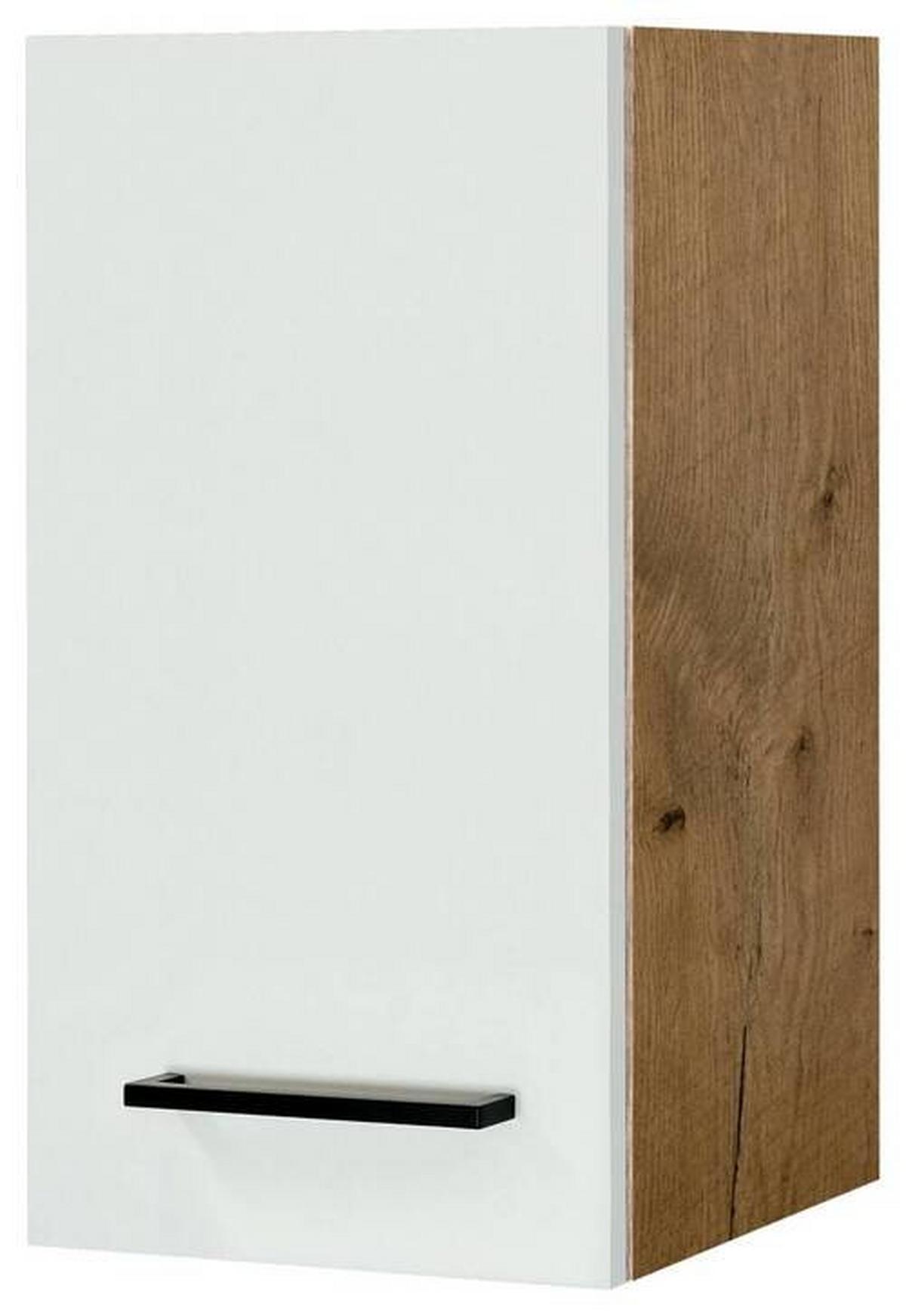 Küchenoberschrank Avila Eichefarben/Magnolie B: 30 cm - Eichefarben/Magnolie, KONVENTIONELL, Holzwerkstoff (30/54,8/32cm) - FlexWell