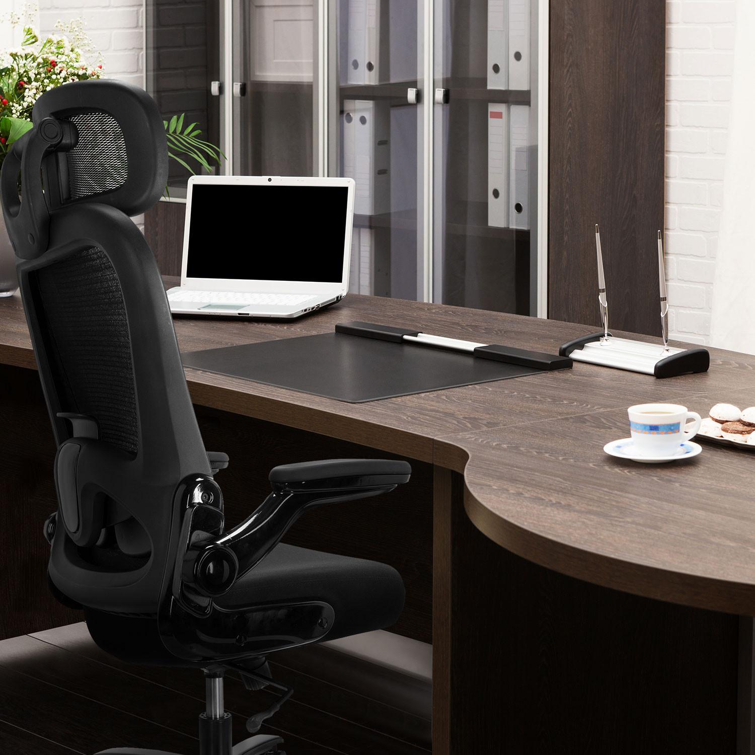 Drehstuhl Instructor Sw I Pro Schwarz - Schwarz, MODERN, Kunststoff/Textil (75/142/63cm) - MID.YOU