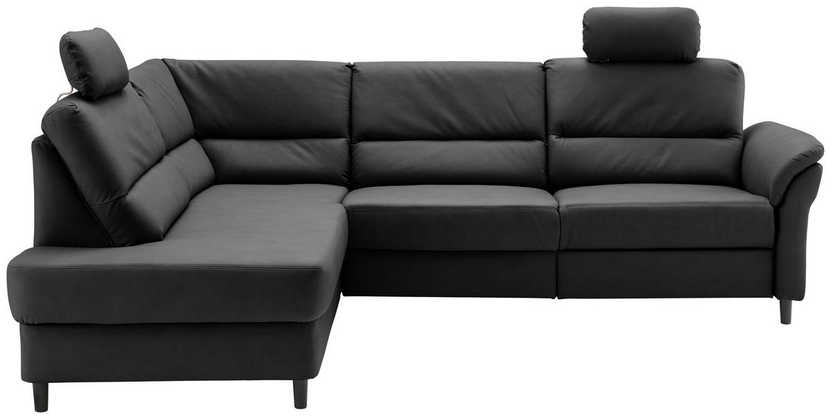 Ecksofa Cavoli, Schwarz S: 190x266 cm - Schwarz, MODERN, Textil (190/266cm) - Livetastic