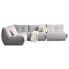 Ecksofa Giselle - Grau, Trend, Textil (210/315cm) - Livetastic