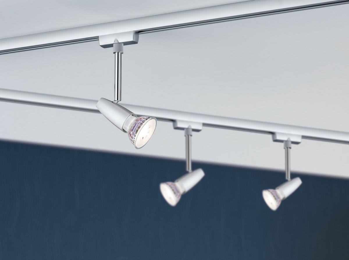 Schienensystem Urail Strahler 95461 Schwenkbarer Spotkopf - Chromfarben, Design, Metall (6,8/13,8/3,5cm) - Paulmann