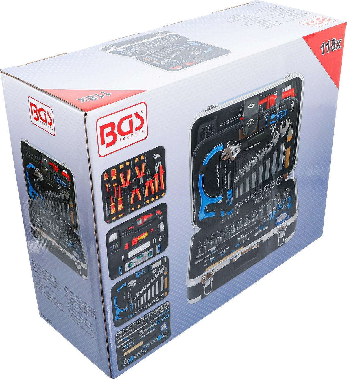 Elektriker-werkzeugkoffer 118-Teilig - Basics (47,7/38,6/32cm)