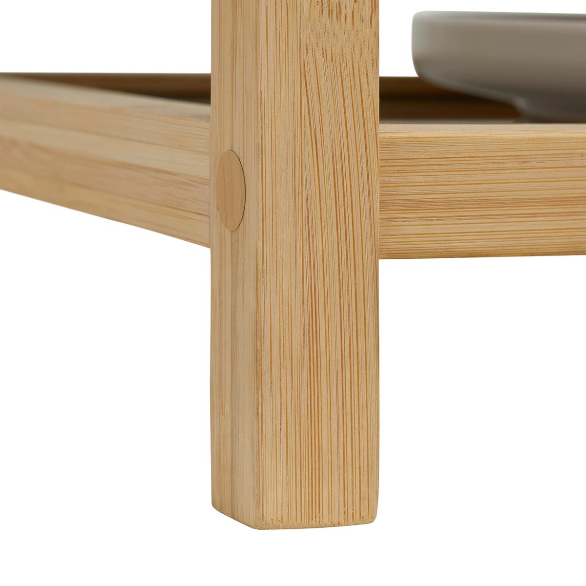 REGÁL BOSTON - přírodní barvy, Moderní, přírodní materiály/sklo (114/79/34cm) - Mömax