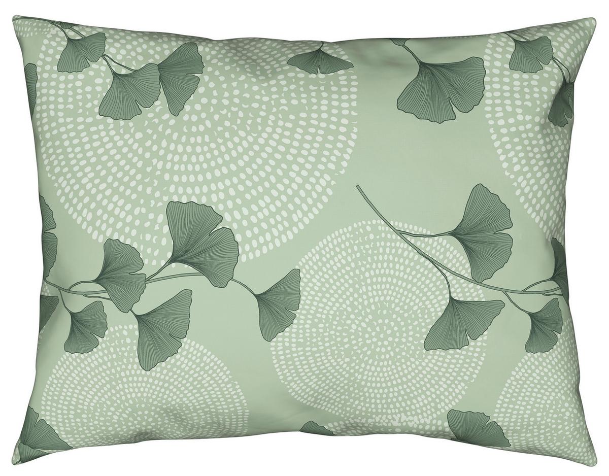 Bettwäsche 140x200 Cm Kamila Renforce, Grün - Grün, ROMANTIK / LANDHAUS, Textil - James Wood