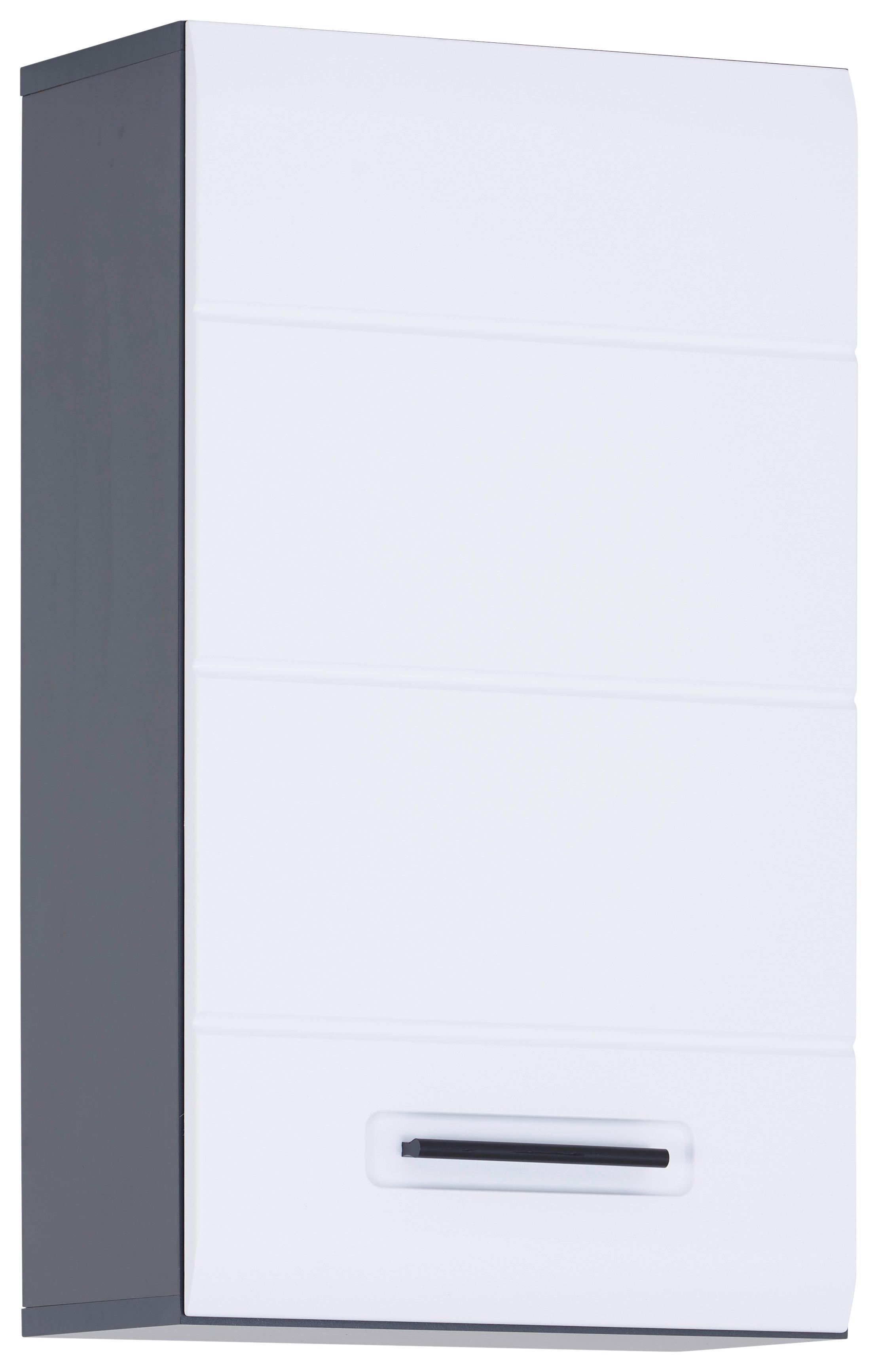 Hängeschrank Pearl New Snol 118 - Anthrazit/Weiß, KONVENTIONELL, Holzwerkstoff (40/70/22,6cm)