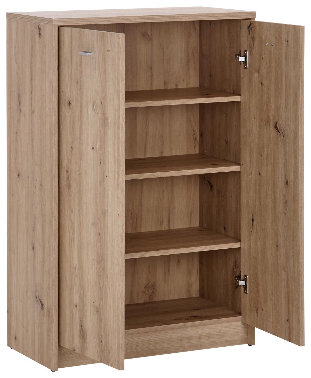 Kommode 74cm 4-You New, Eiche Artisan Dekor - Eiche Artisan, MODERN, Holzwerkstoff (74/111,4/34,6cm)