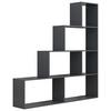 Regal Dubila Anthrazit B: 155 cm - Anthrazit, Basics, Holzwerkstoff (155/163/29cm) - MID.YOU