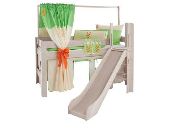 Spielbett Leo 90x200 cm Buche/ Weiß - Naturfarben/Orange, Design, Holz/Textil (90/200cm) Spielbett Leo 90x200 cm Buche/ Weiß - Naturfarben/Orange, Design, Holz/Textil (90/200cm)