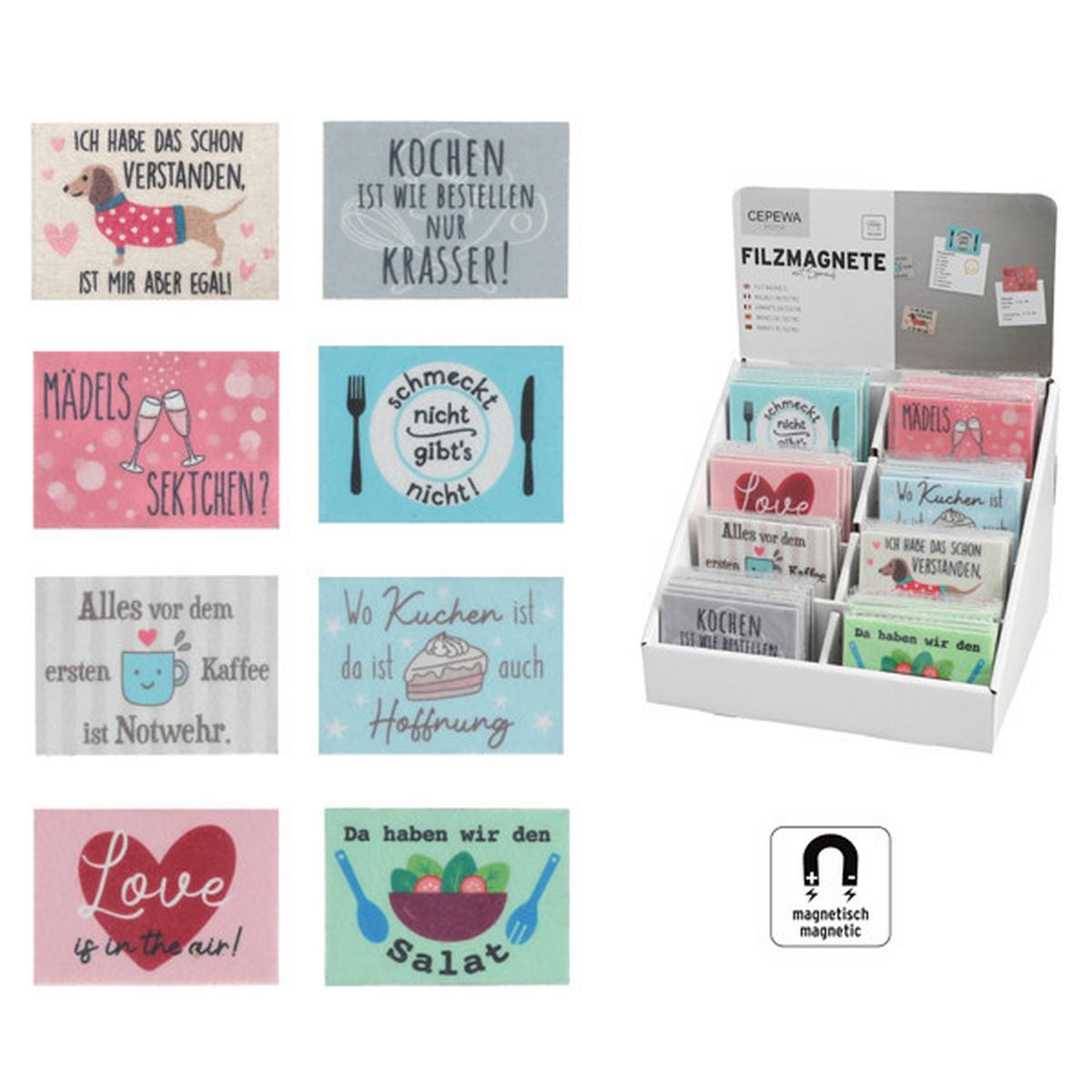 Magnet Ado - Basics, Metall (8,5/8,5/0,2cm)