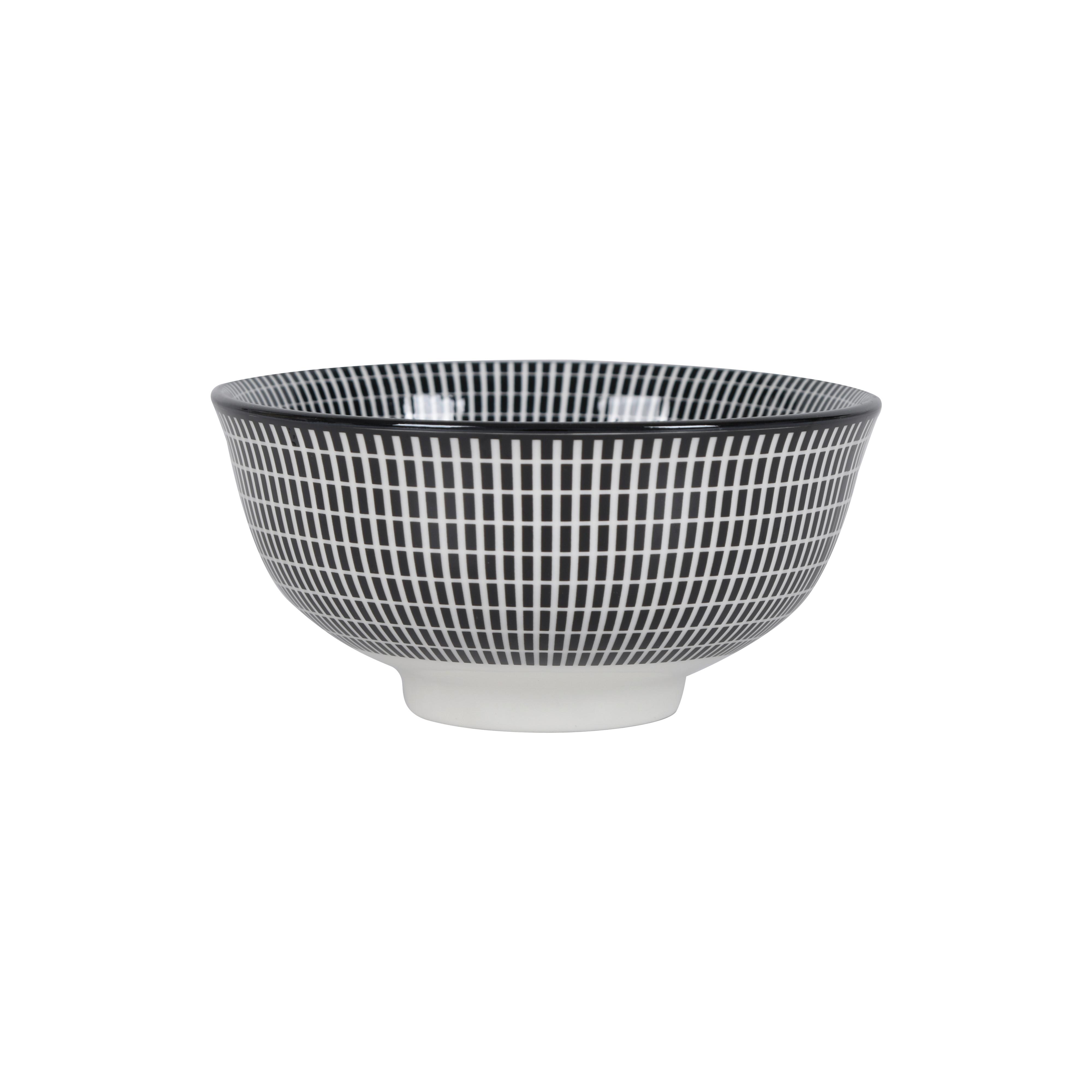 Miska na dip SHIVA - bílá/černá, Lifestyle, keramika (11,7/5,6cm) - Mömax