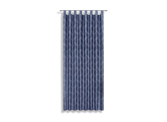 Kombivorhang Marlen - Blau, KONVENTIONELL, Textil (140/255cm) - Luca Bessoni Kombivorhang Marlen - Blau, KONVENTIONELL, Textil (140/255cm) - Luca Bessoni