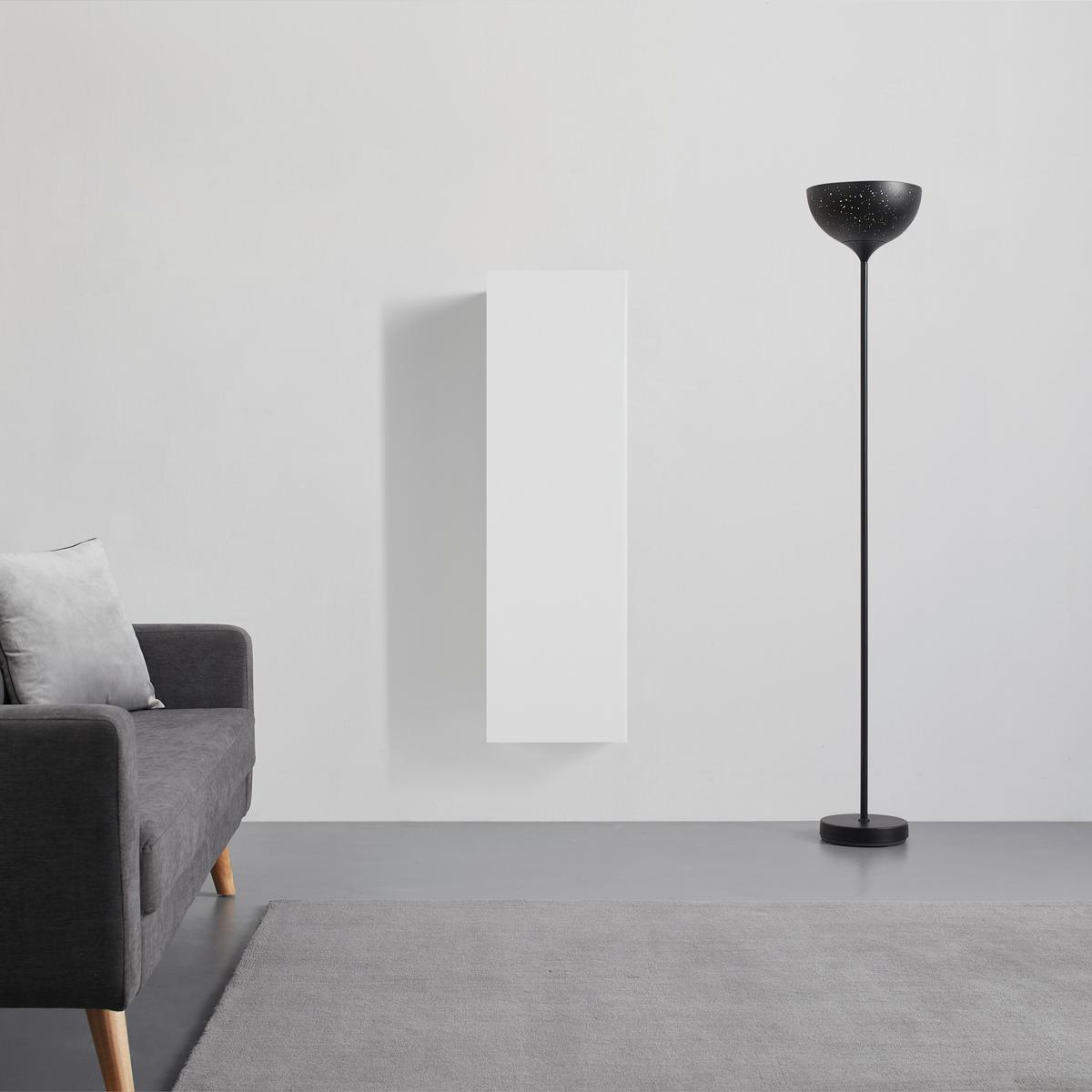 ZÁVĚSNÁ SKŘÍŇKA WIDE - vysoce lesklá bílá, Moderní, kompozitní dřevo (123/35/30cm) - Mömax