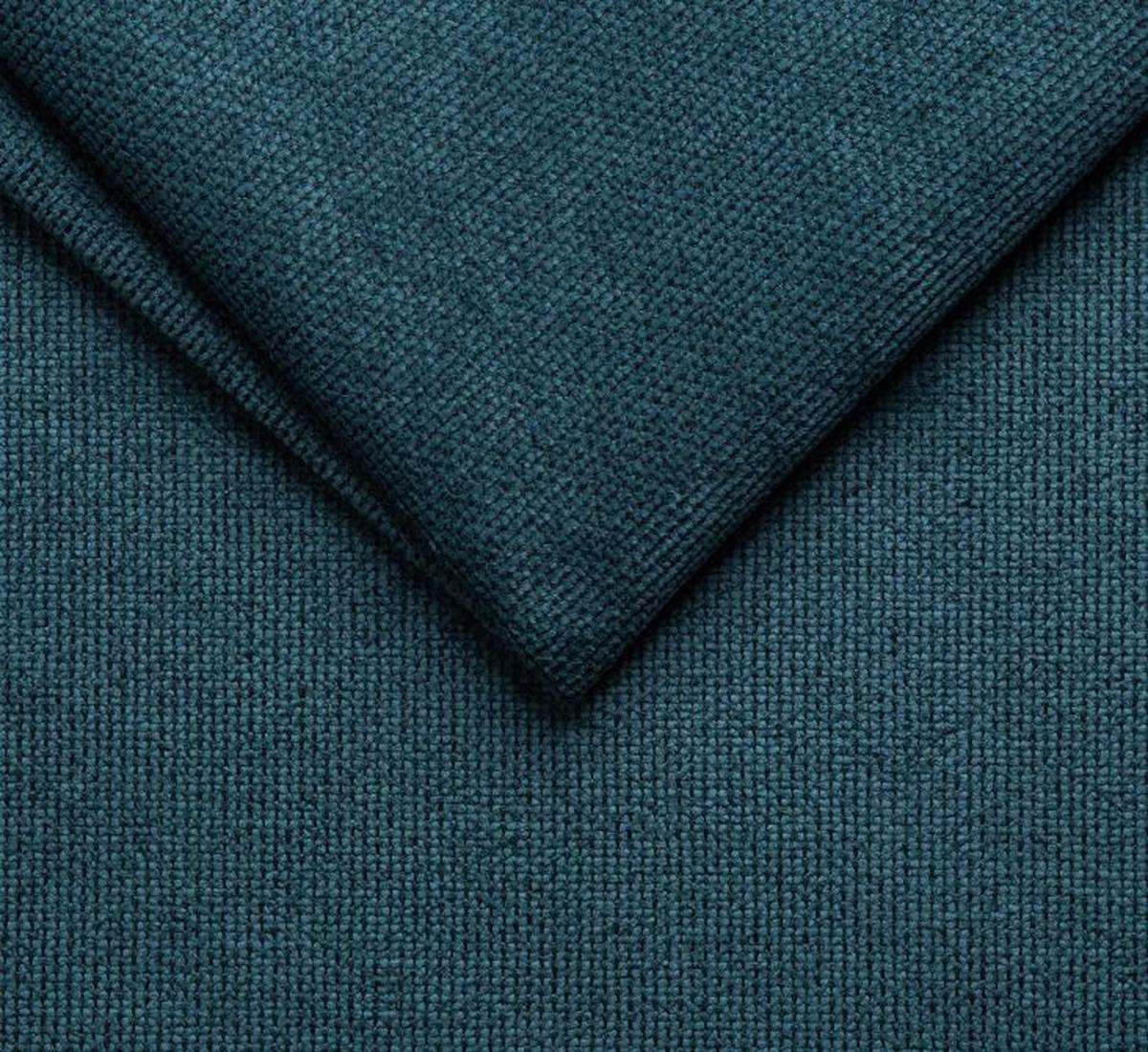 Rohová sedačka LAYA, levá, petrolejová tkanina MEMPHIS - petrolej, Moderní, textil (155/250cm) - Premium Living