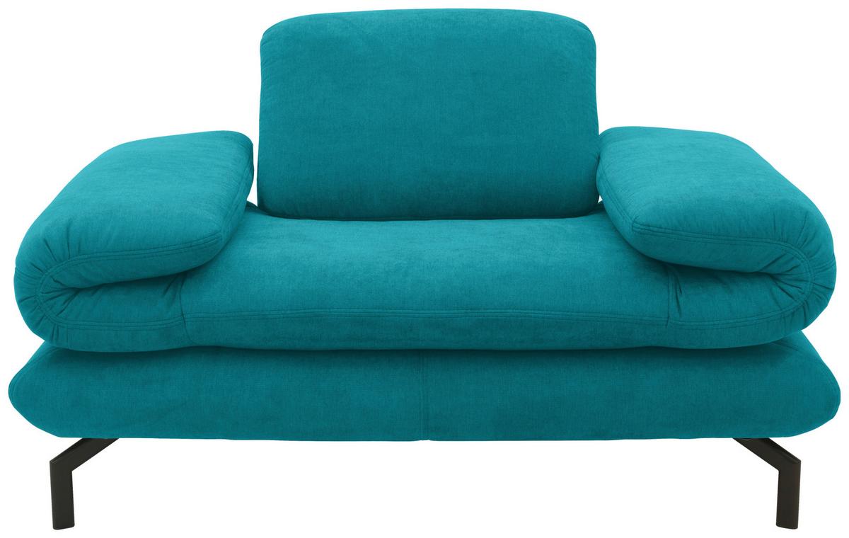 Sessel Looks Xiii - Türkis/Schwarz, Design, Textil (139/83/98cm) - LOOKS by W.Joop