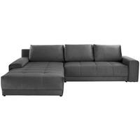 Ecksofa Mit Schlaffunktion + Bettkasten Adria Dunkelgrau - Dunkelgrau, MODERN, Textil (213/308cm) - Luca Bessoni