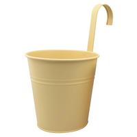 Obal na kvetináč ZANA - žltá, kov (15/15,5cm) - Mömax