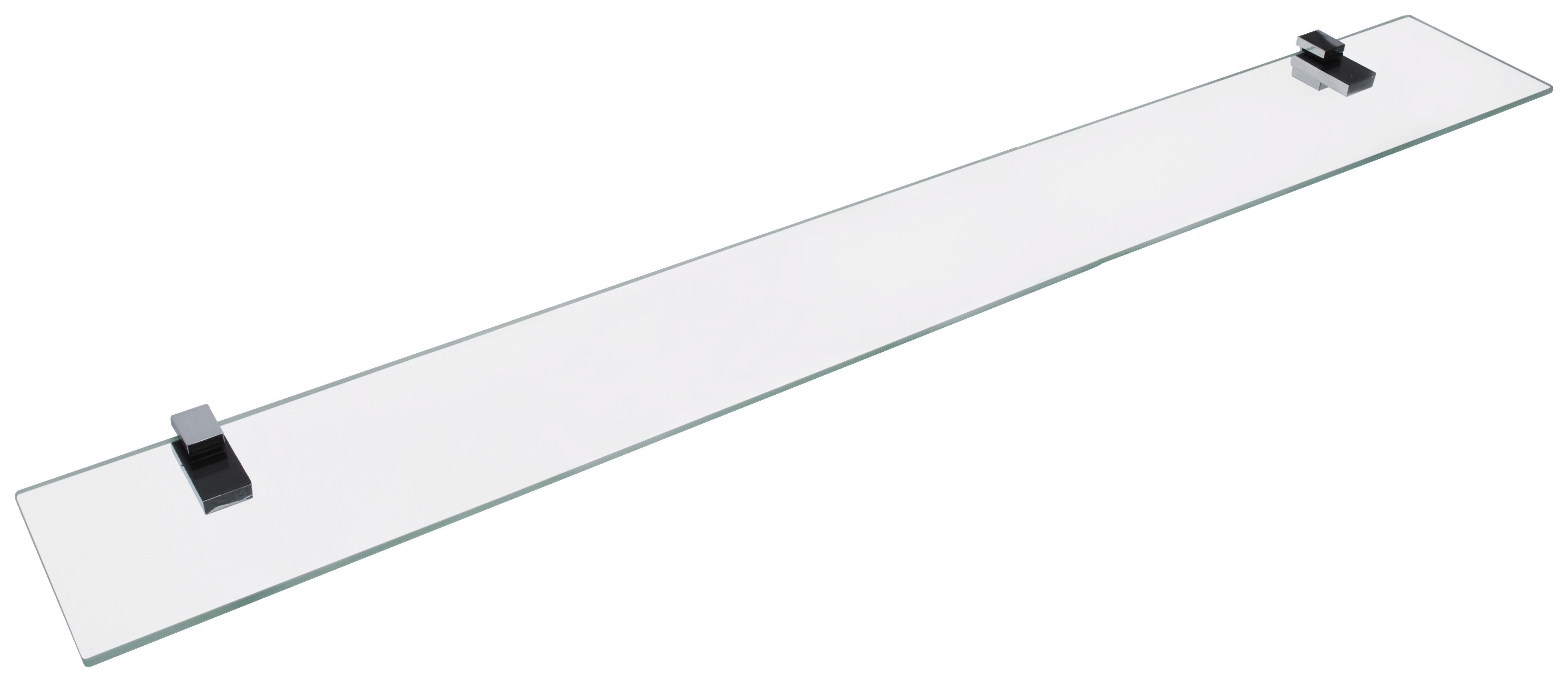 Glasablage Bath Iv B: 100 cm - Transparent, Basics, Glas (100/12cm) - Fackelmann