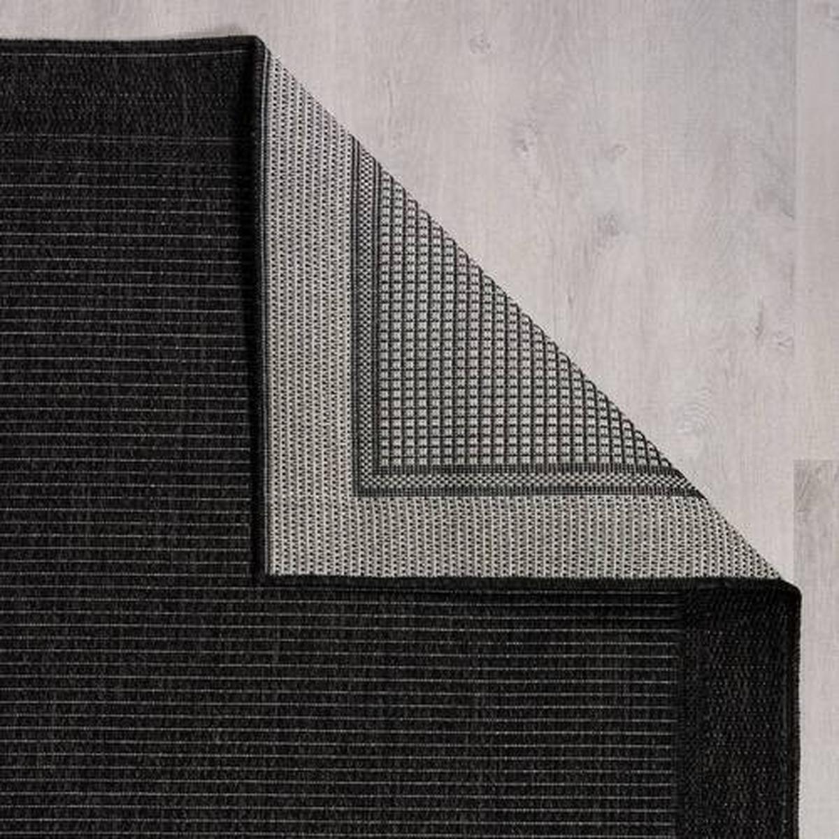 Outdoorteppich Weave Outdoor - Grau, Basics, Textil (80/150cm)