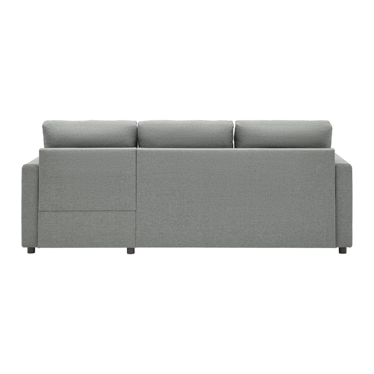 Rohová sedačka VICTORIA, obojstranná, sivá - čierna/sivá, Modern, kov/drevo (215/82/145cm) - P & B