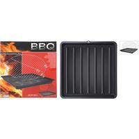 Grillreinigungstablett 67x67x6 cm - Schwarz, Basics, Kunststoff (67/67/6cm)