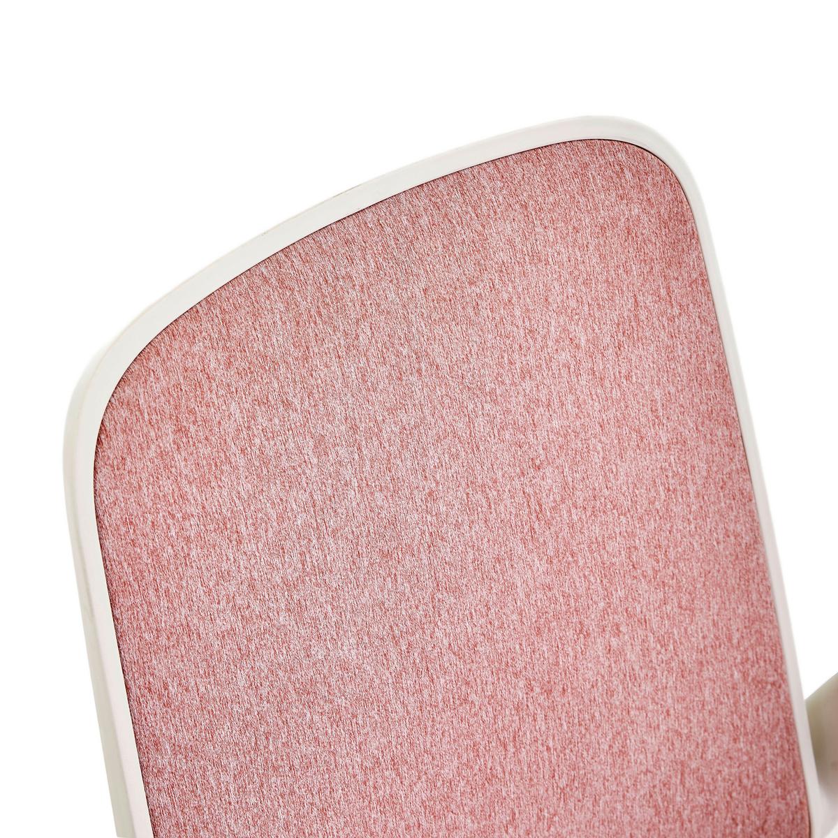 JUGENDDREHSTUHL Swivelo Pink B: 60cm - Pink/Weiß, MODERN, Kunststoff/Textil (60/99/60cm) - MID.YOU