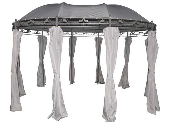 Pavillon Savannah - Dunkelgrau/Hellgrau, MODERN, Kunststoff/Textil (400/300/273cm) - Luca Bessoni Pavillon Savannah - Dunkelgrau/Hellgrau, MODERN, Kunststoff/Textil (400/300/273cm) - Luca Bessoni