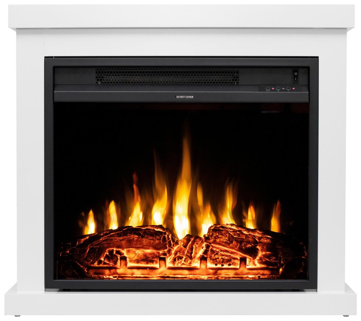 Szabadon Álló Elektromos Látványkandalló Fkk11 - fehér, Basics, fém (74/66/20cm)