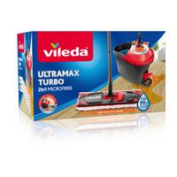 Bodenreinigungsset Vileda-Ultramax - Rot/Schwarz, Basics, Kunststoff (48,6/29,6/31cm) - Vileda