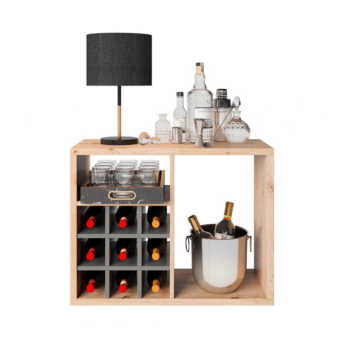 Regaleinsatz Fortuna Holzwerkstoff Weiß B: 34 cm - Weiß, Basics, Holzwerkstoff (34/34/33,4cm) - MID.YOU