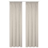 Fertigvorhang Softy 2er Set - Taupe, Basics, Textil (140/160cm)